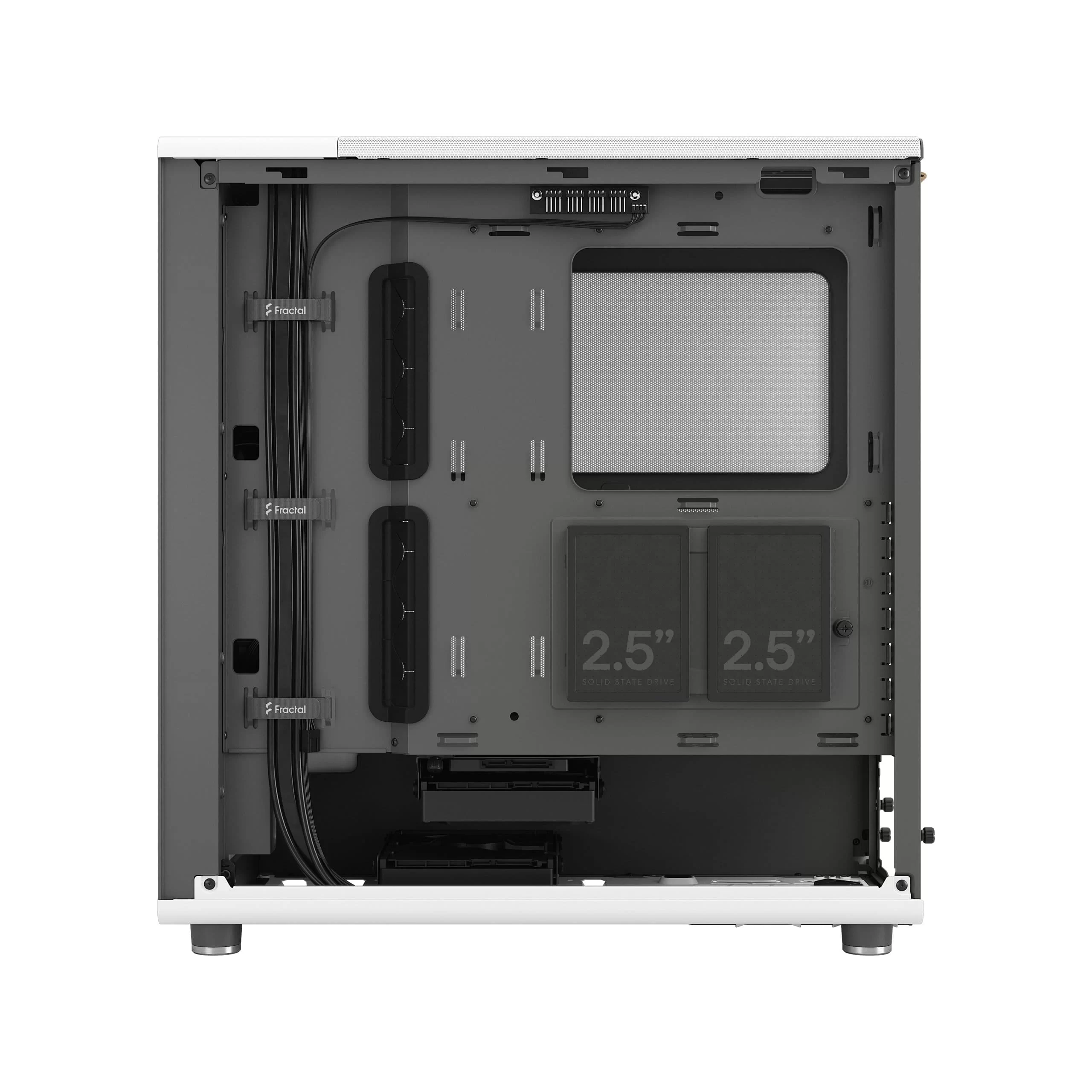Fractal Design North Chalk White - Mesh Side Panels ATX Mid Tower Gaming Case - Wood Oak Front, 2x140mm Fans included, Type C USB 19 Fractal Design North Chalk White - Mesh Side Panels ATX Mid Tower Gaming Case - Wood Oak Front, 2x140mm Fans included, Type C USB - Ảnh 19