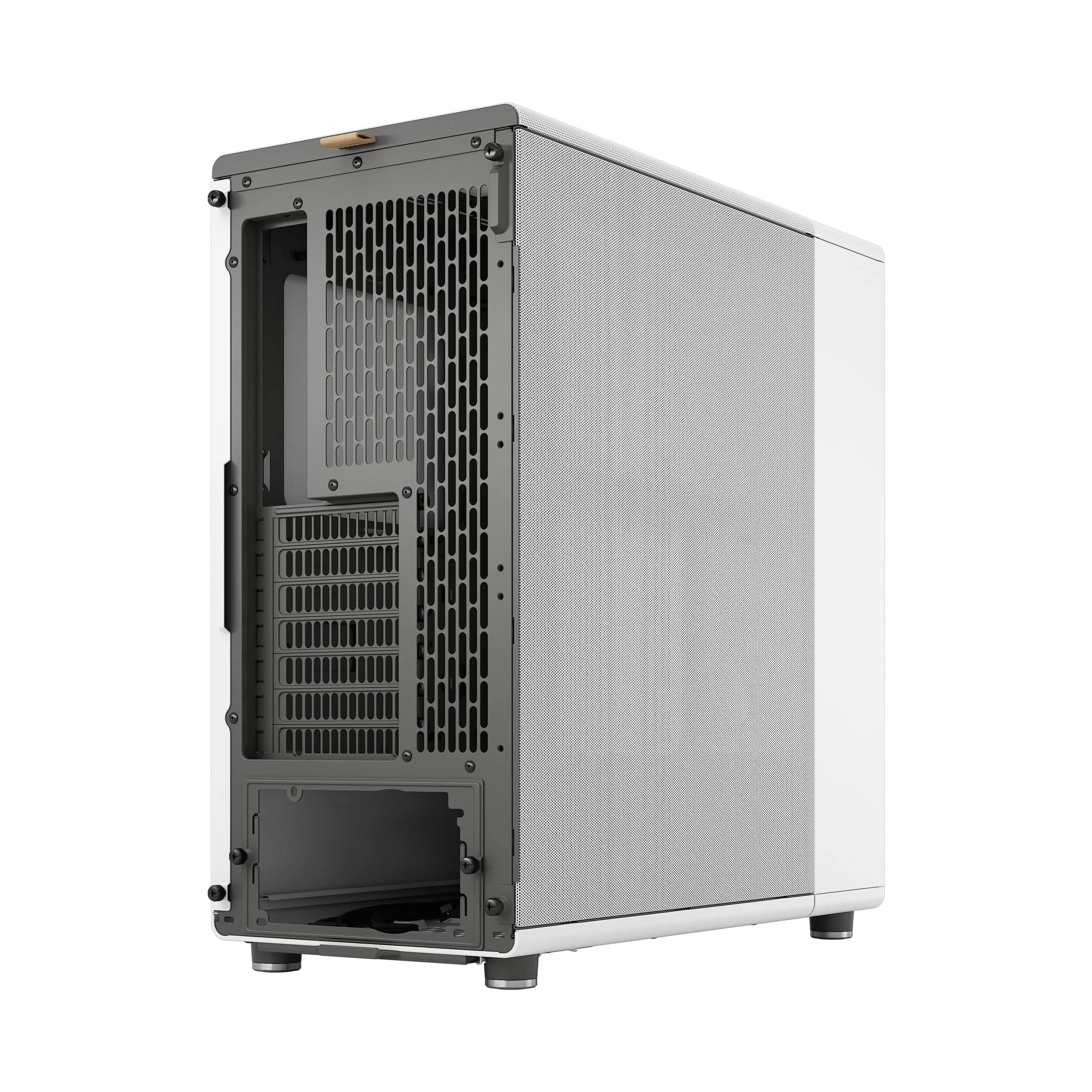 Fractal Design North Chalk White - Mesh Side Panels ATX Mid Tower Gaming Case - Wood Oak Front, 2x140mm Fans included, Type C USB 4 Fractal Design North Chalk White - Mesh Side Panels ATX Mid Tower Gaming Case - Wood Oak Front, 2x140mm Fans included, Type C USB - Ảnh 4