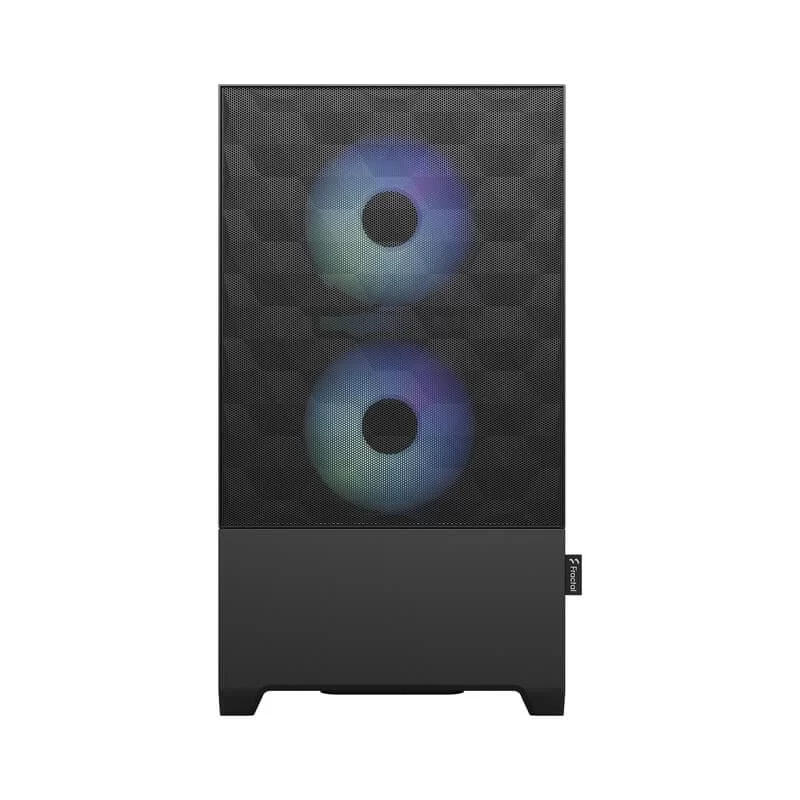 Fractal Design Pop Mini Air RGB Black TG Clear Tint mATX PC Gaming Case - Tempered Glass Airflow, 3x Aspect 12 RGB included 6 Fractal Design Pop Mini Air RGB Black TG Clear Tint mATX PC Gaming Case - Tempered Glass Airflow, 3x Aspect 12 RGB included - Ảnh 6