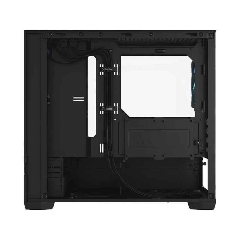 Fractal Design Pop Mini Air RGB Black TG Clear Tint mATX PC Gaming Case - Tempered Glass Airflow, 3x Aspect 12 RGB included 10 Fractal Design Pop Mini Air RGB Black TG Clear Tint mATX PC Gaming Case - Tempered Glass Airflow, 3x Aspect 12 RGB included - Ảnh 10