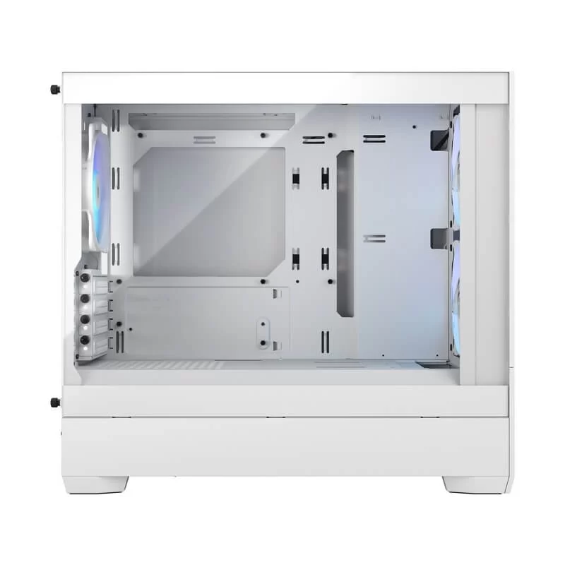 Fractal Design Pop Mini Air RGB White TG Clear Tint mATX PC Gaming Case - Tempered Glass Airflow, 3x Aspect 12 RGB included 3 Fractal Design Pop Mini Air RGB White TG Clear Tint mATX PC Gaming Case - Tempered Glass Airflow, 3x Aspect 12 RGB included - Ảnh 3