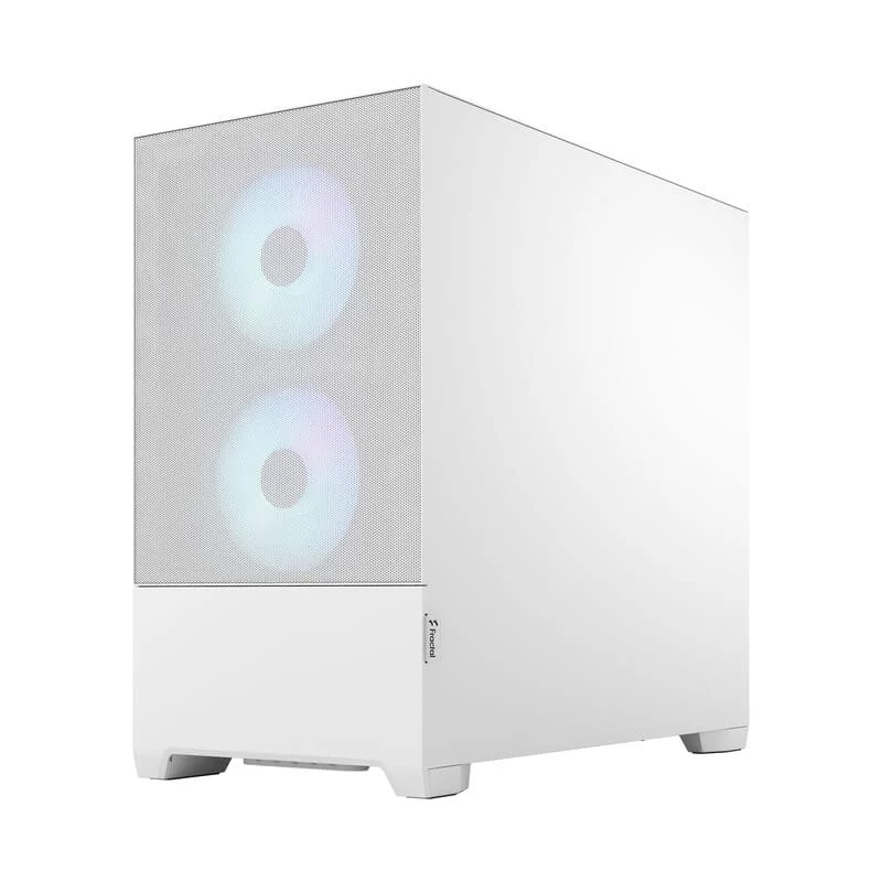 Fractal Design Pop Mini Air RGB White TG Clear Tint mATX PC Gaming Case - Tempered Glass Airflow, 3x Aspect 12 RGB included 5 Fractal Design Pop Mini Air RGB White TG Clear Tint mATX PC Gaming Case - Tempered Glass Airflow, 3x Aspect 12 RGB included - Ảnh 5