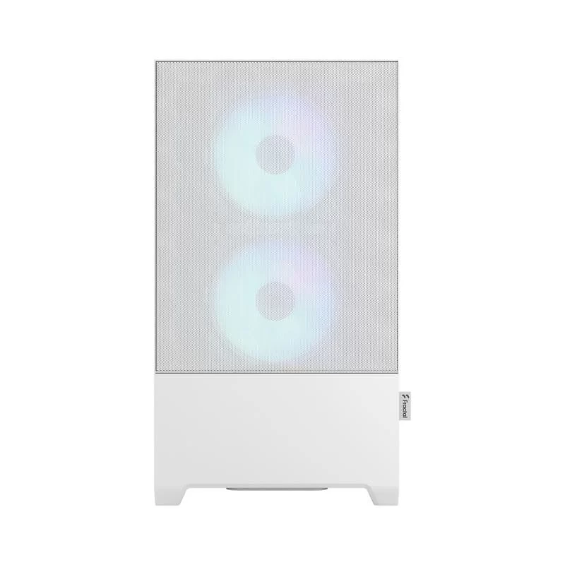 Fractal Design Pop Mini Air RGB White TG Clear Tint mATX PC Gaming Case - Tempered Glass Airflow, 3x Aspect 12 RGB included 6 Fractal Design Pop Mini Air RGB White TG Clear Tint mATX PC Gaming Case - Tempered Glass Airflow, 3x Aspect 12 RGB included - Ảnh 6