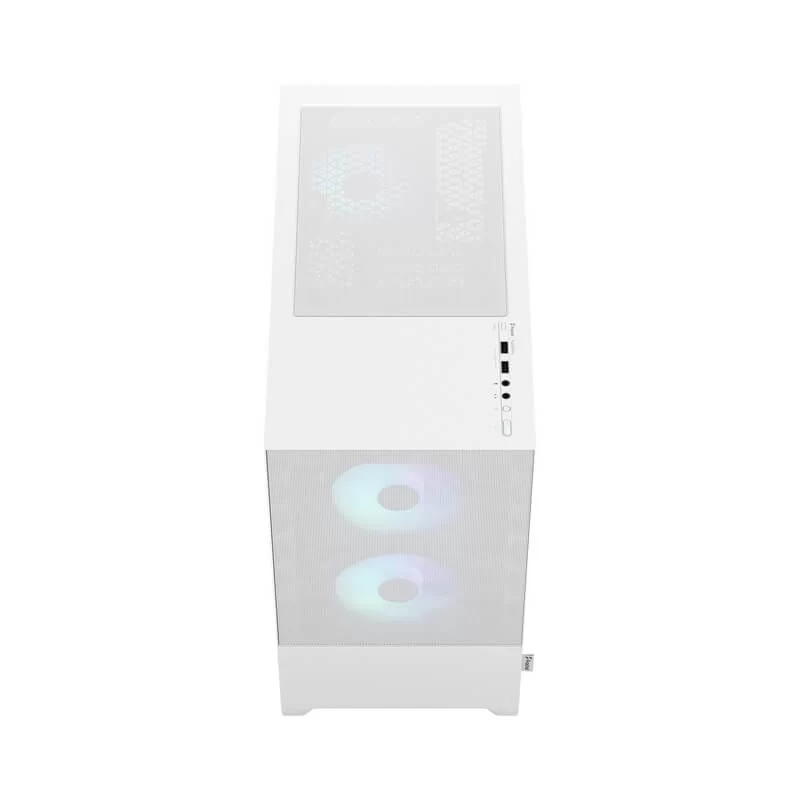 Fractal Design Pop Mini Air RGB White TG Clear Tint mATX PC Gaming Case - Tempered Glass Airflow, 3x Aspect 12 RGB included 7 Fractal Design Pop Mini Air RGB White TG Clear Tint mATX PC Gaming Case - Tempered Glass Airflow, 3x Aspect 12 RGB included - Ảnh 7