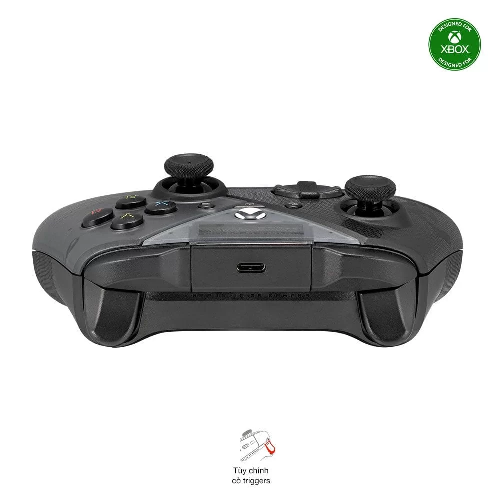 ASUS ROG Raikiri Controller - officially licensed Xbox controller, remappable buttons & triggers, 2 rear buttons, step & linear triggers, adjustable joystick sensitivity, 3.5mm jack with ESS DAC, for PC and Xbox 8 ASUS ROG Raikiri Controller - officially licensed Xbox controller, remappable buttons & triggers, 2 rear buttons, step & linear triggers, adjustable joystick sensitivity, 3.5mm jack with ESS DAC, for PC and Xbox - Ảnh 8