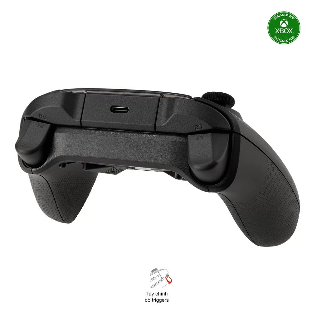 ASUS ROG Raikiri Controller - officially licensed Xbox controller, remappable buttons & triggers, 2 rear buttons, step & linear triggers, adjustable joystick sensitivity, 3.5mm jack with ESS DAC, for PC and Xbox 10 ASUS ROG Raikiri Controller - officially licensed Xbox controller, remappable buttons & triggers, 2 rear buttons, step & linear triggers, adjustable joystick sensitivity, 3.5mm jack with ESS DAC, for PC and Xbox - Ảnh 10