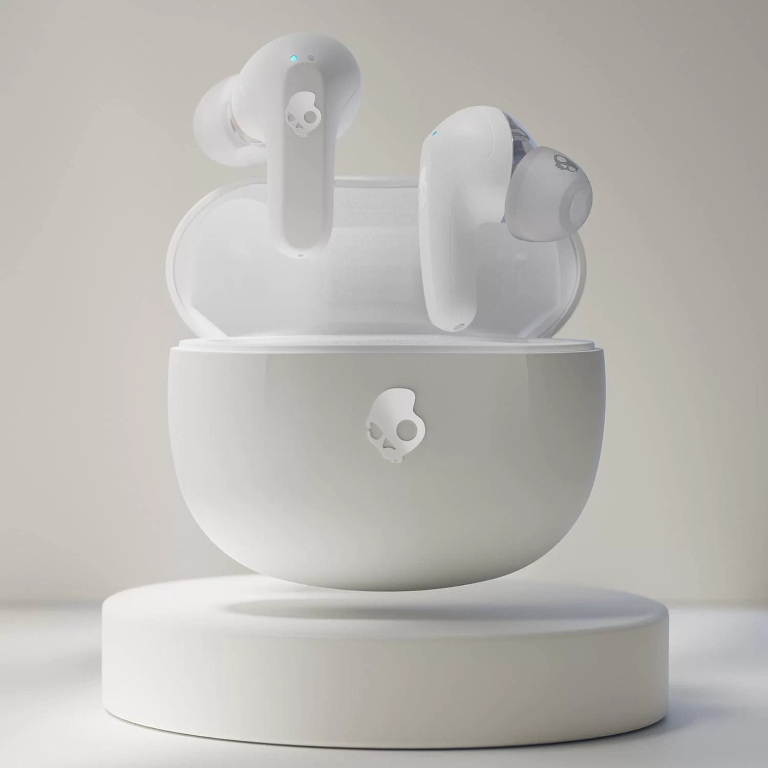 Skullcandy Rail In Ear Wireless Earbuds White 6
