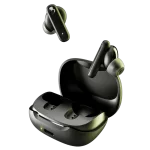 Skullcandy Smokin’ Buds® True Wireless Earbuds - Black, Pin 20h, IPX4, Skullcandy Spreme Sound, 50% Renewable Plastics, 3 EQ Modes, Call and Full Media Controls