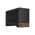Fractal Design Terra Graphite - ITX, GPU up to 322 mm in length, 10.4 L, 8 mm-thick aluminum front