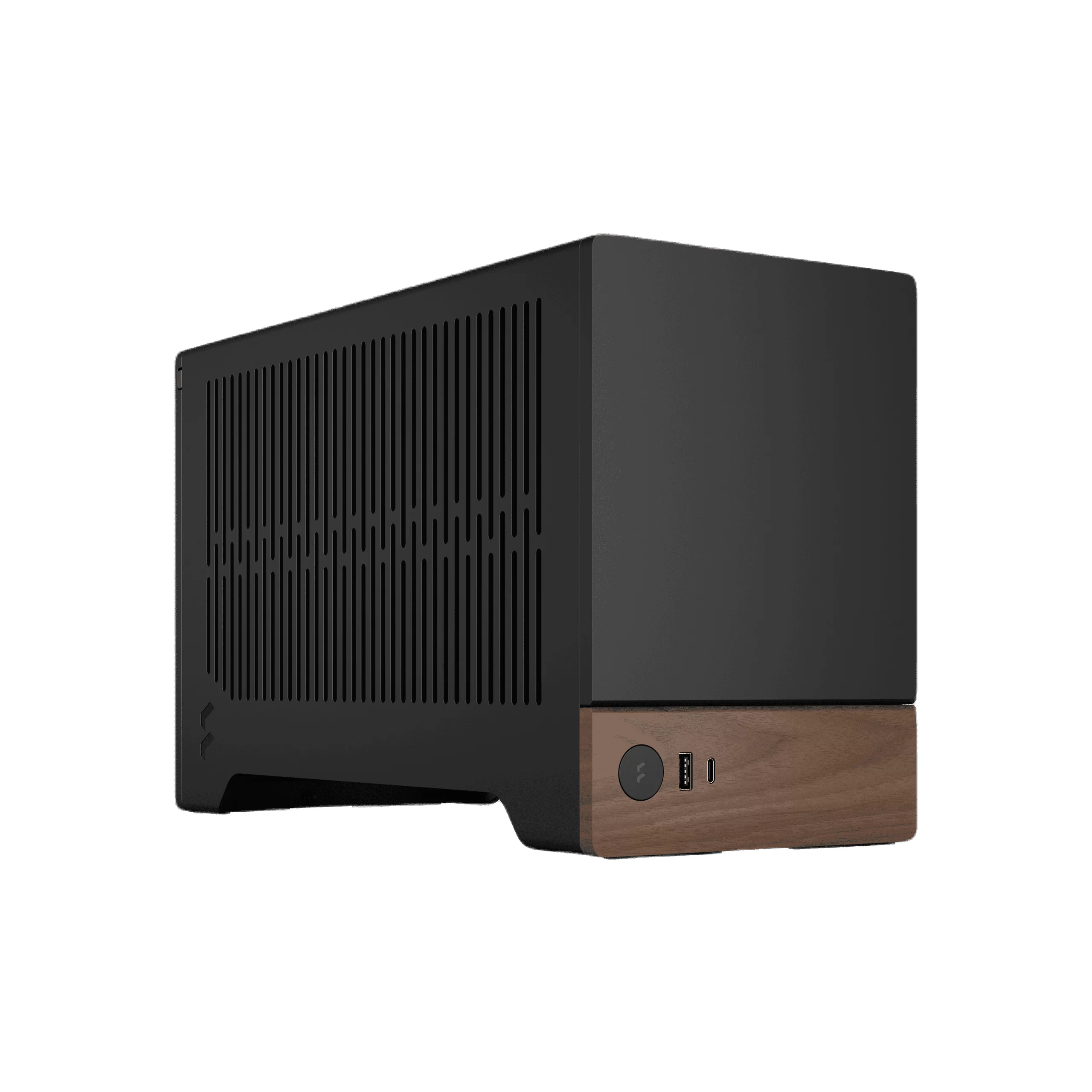 Fractal Design Terra Graphite - ITX, GPU up to 322 mm in length, 10.4 L, 8 mm-thick aluminum front 1 Fractal Design Terra Graphite - ITX, GPU up to 322 mm in length, 10.4 L, 8 mm-thick aluminum front