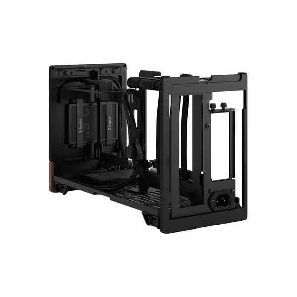Fractal Design Terra Graphite - ITX, GPU up to 322 mm in length, 10.4 L, 8 mm-thick aluminum front 4 Fractal Design Terra Graphite - ITX, GPU up to 322 mm in length, 10.4 L, 8 mm-thick aluminum front - Ảnh 4
