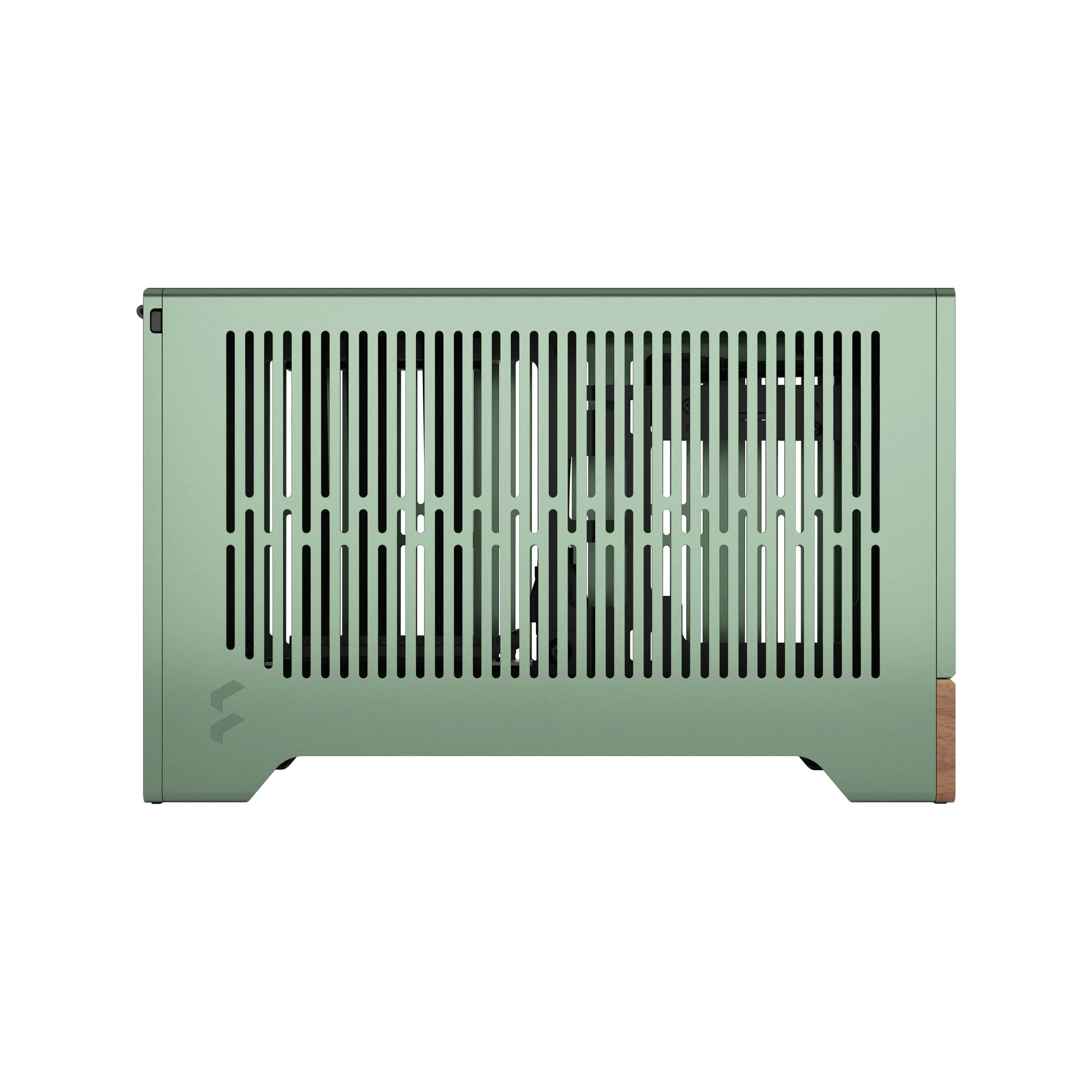 Fractal Design Terra Jade - ITX, GPU up to 322 mm in length, 10.4 L, 8 mm-thick aluminum front 4 Fractal Design Terra Jade - ITX, GPU up to 322 mm in length, 10.4 L, 8 mm-thick aluminum front - Ảnh 4