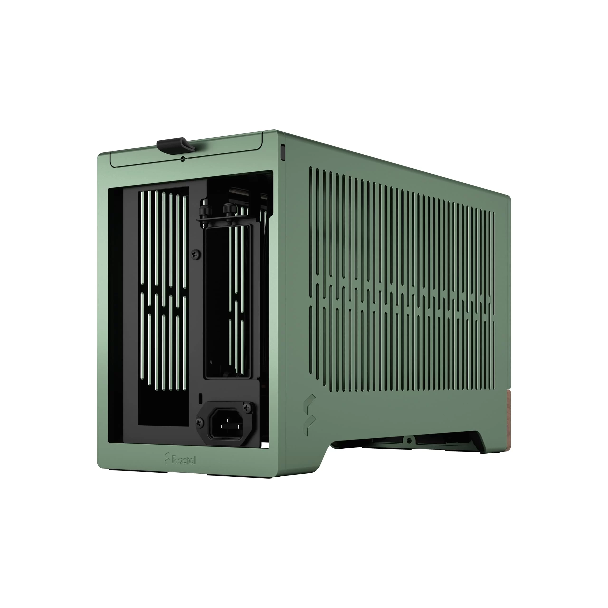 Fractal Design Terra Jade - ITX, GPU up to 322 mm in length, 10.4 L, 8 mm-thick aluminum front 5 Fractal Design Terra Jade - ITX, GPU up to 322 mm in length, 10.4 L, 8 mm-thick aluminum front - Ảnh 5