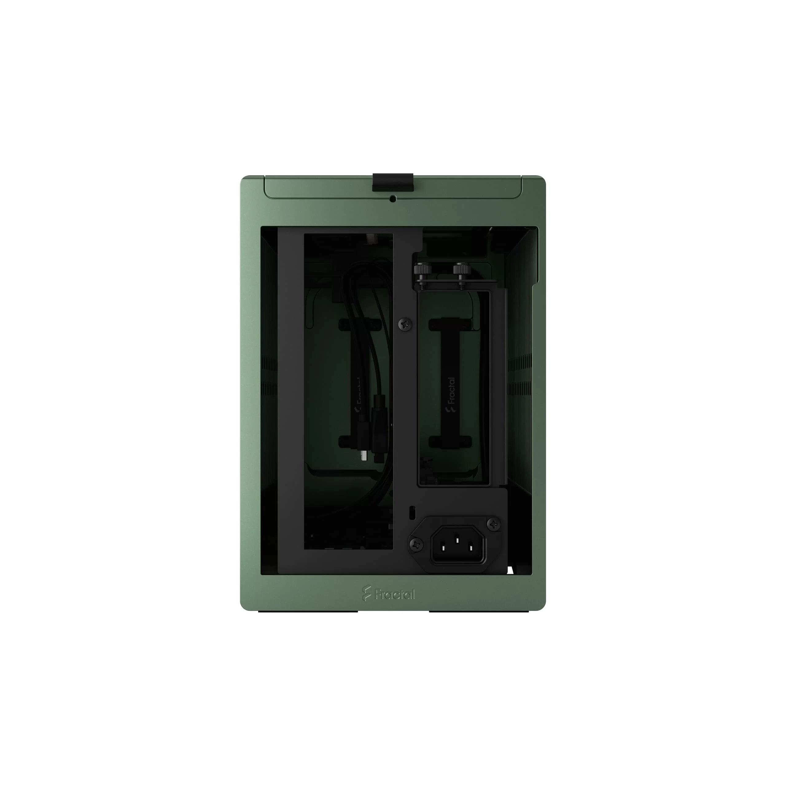 Fractal Design Terra Jade - ITX, GPU up to 322 mm in length, 10.4 L, 8 mm-thick aluminum front 6 Fractal Design Terra Jade - ITX, GPU up to 322 mm in length, 10.4 L, 8 mm-thick aluminum front - Ảnh 6