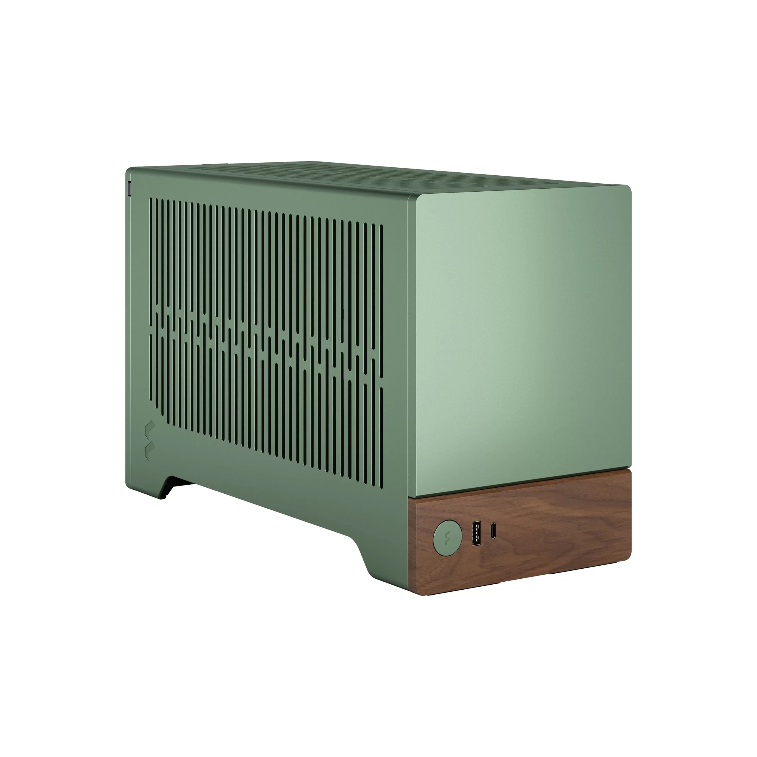 Fractal Design Terra Jade - ITX, GPU up to 322 mm in length, 10.4 L, 8 mm-thick aluminum front 12 Fractal Design Terra Jade - ITX, GPU up to 322 mm in length, 10.4 L, 8 mm-thick aluminum front - Ảnh 12