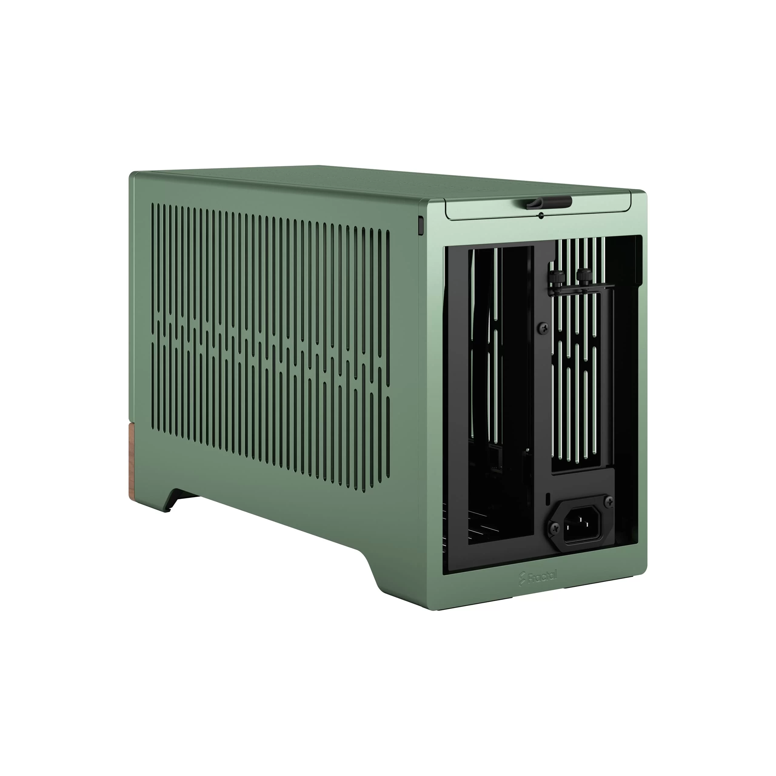 Fractal Design Terra Jade - ITX, GPU up to 322 mm in length, 10.4 L, 8 mm-thick aluminum front 14 Fractal Design Terra Jade - ITX, GPU up to 322 mm in length, 10.4 L, 8 mm-thick aluminum front - Ảnh 14