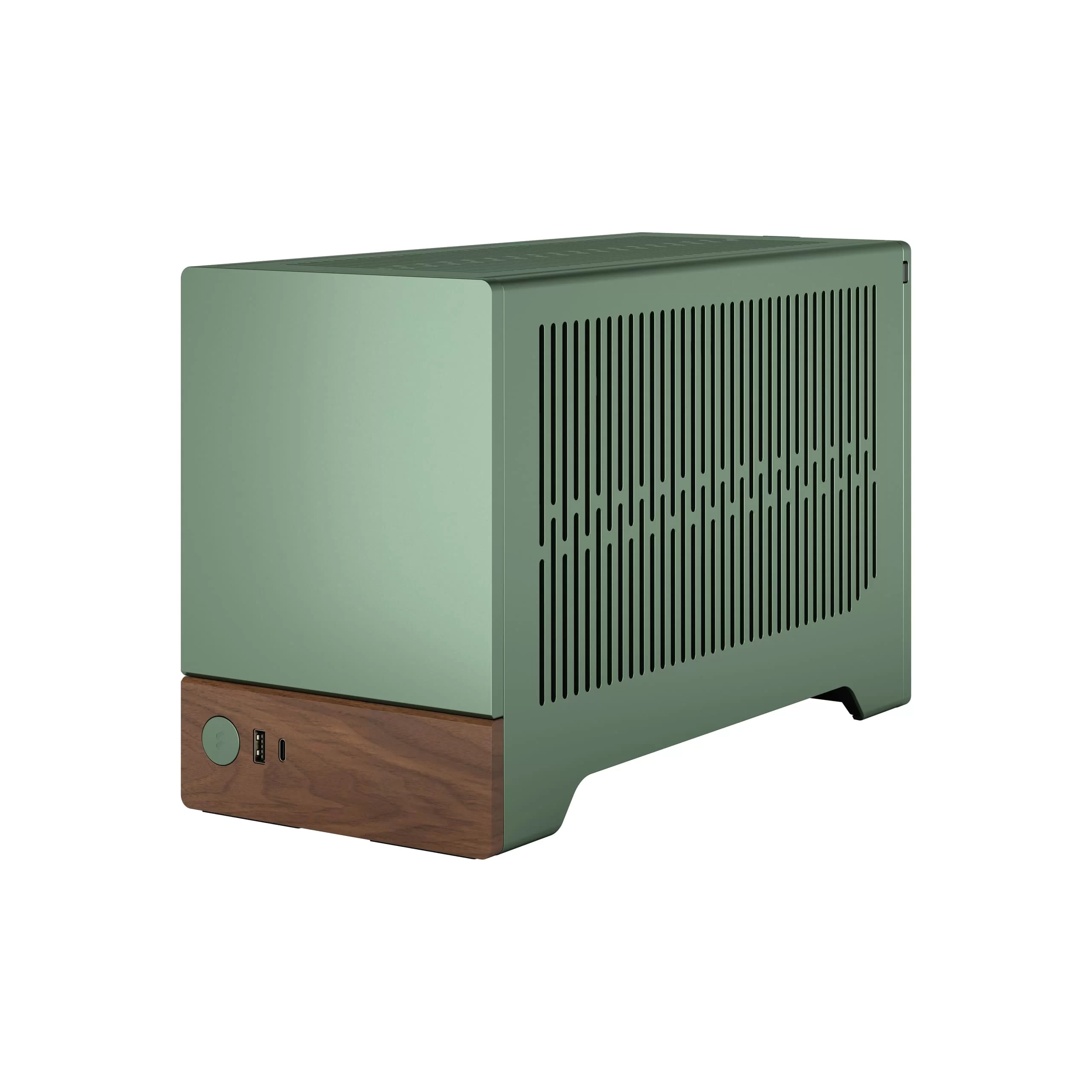 Fractal Design Terra Jade - ITX, GPU up to 322 mm in length, 10.4 L, 8 mm-thick aluminum front 15 Fractal Design Terra Jade - ITX, GPU up to 322 mm in length, 10.4 L, 8 mm-thick aluminum front - Ảnh 15