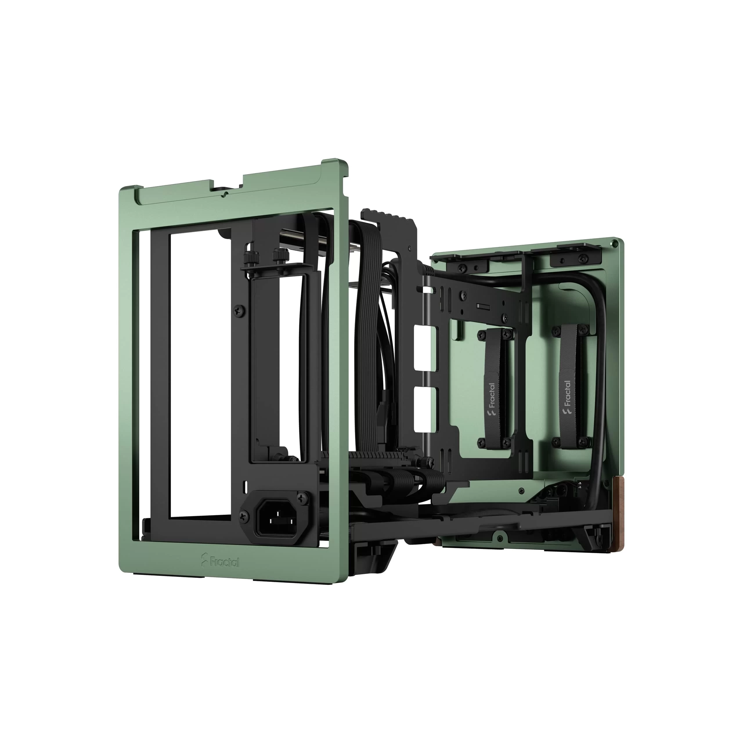 Fractal Design Terra Jade - ITX, GPU up to 322 mm in length, 10.4 L, 8 mm-thick aluminum front 18 Fractal Design Terra Jade - ITX, GPU up to 322 mm in length, 10.4 L, 8 mm-thick aluminum front - Ảnh 18