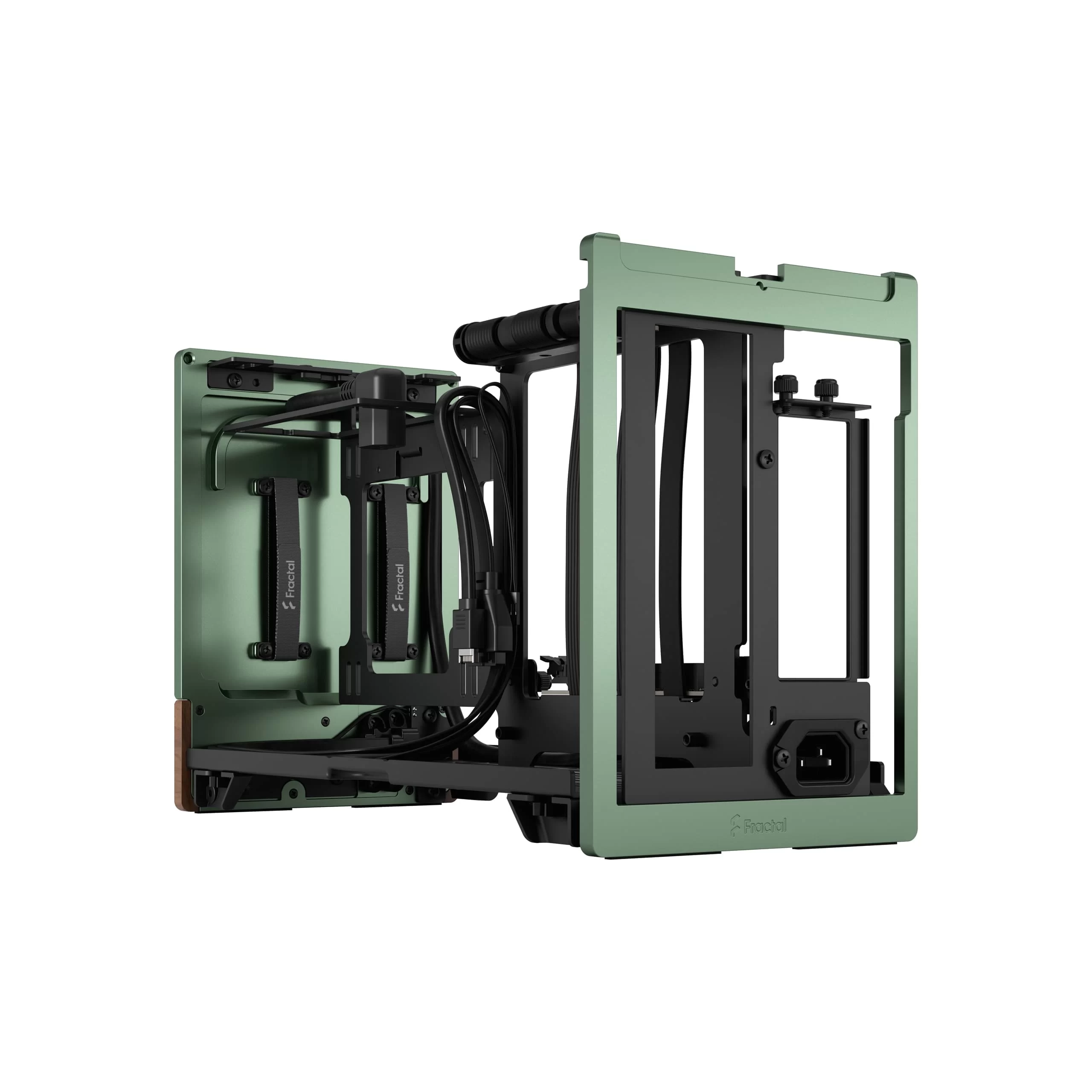 Fractal Design Terra Jade - ITX, GPU up to 322 mm in length, 10.4 L, 8 mm-thick aluminum front 19 Fractal Design Terra Jade - ITX, GPU up to 322 mm in length, 10.4 L, 8 mm-thick aluminum front - Ảnh 19