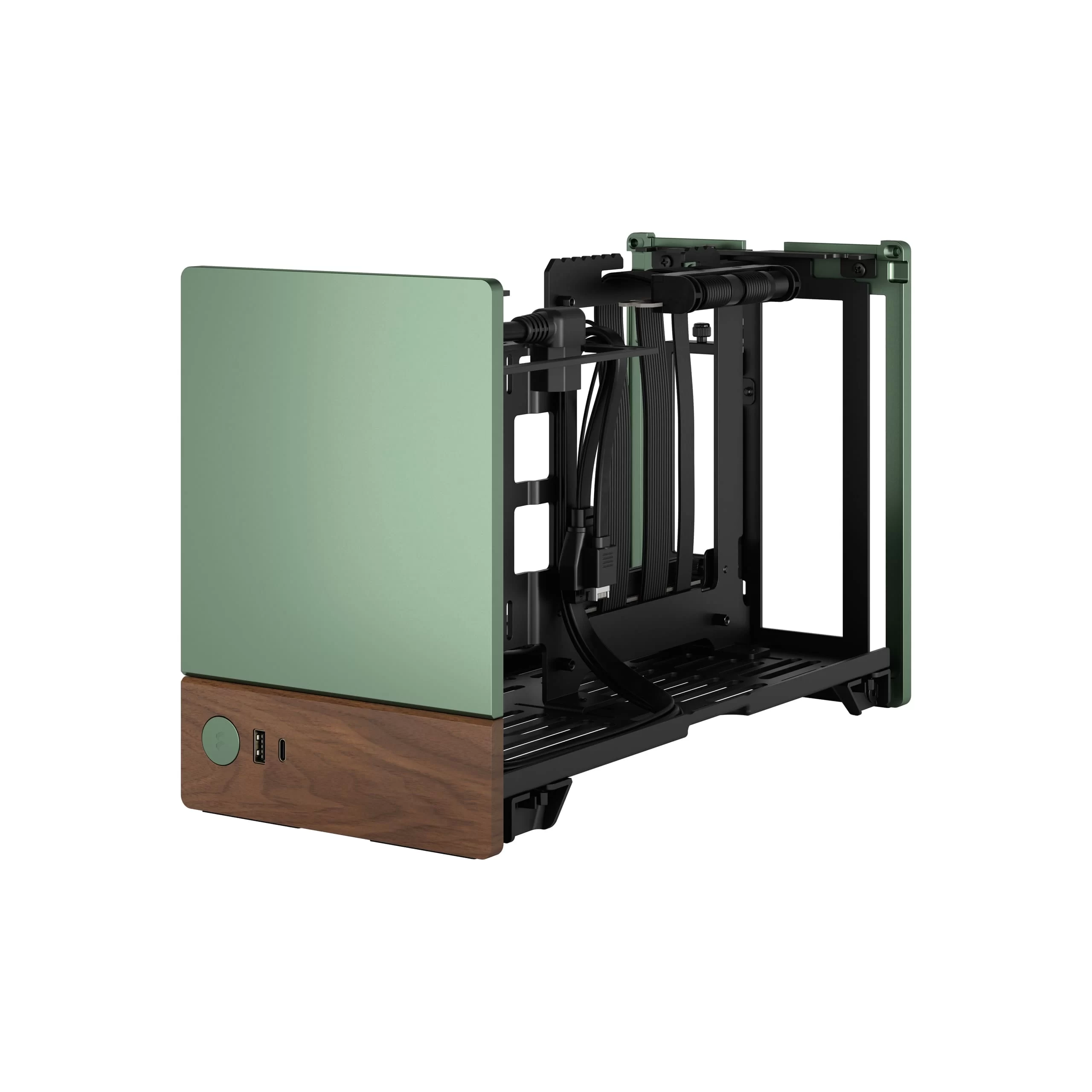 Fractal Design Terra Jade - ITX, GPU up to 322 mm in length, 10.4 L, 8 mm-thick aluminum front 24 Fractal Design Terra Jade - ITX, GPU up to 322 mm in length, 10.4 L, 8 mm-thick aluminum front - Ảnh 24