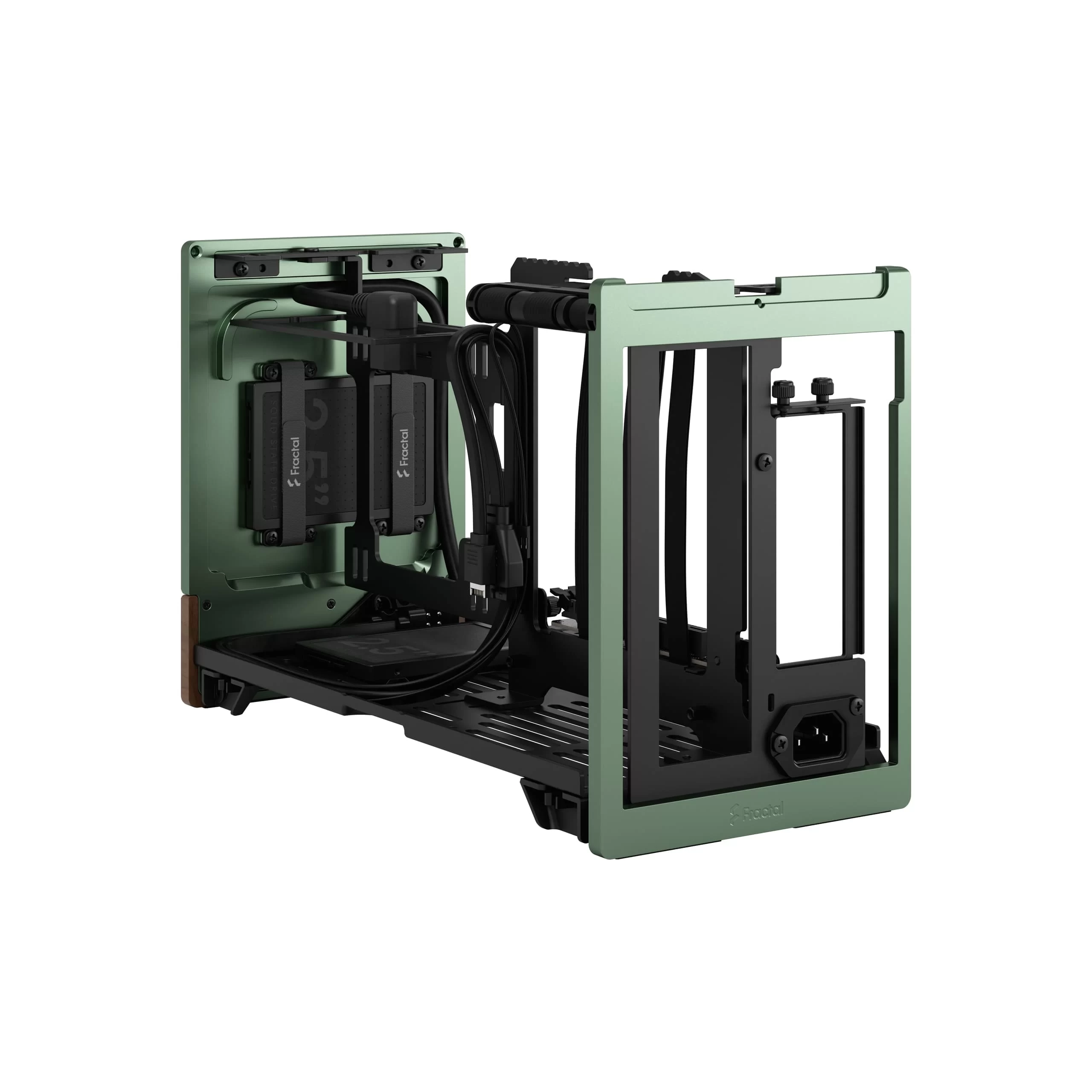 Fractal Design Terra Jade - ITX, GPU up to 322 mm in length, 10.4 L, 8 mm-thick aluminum front 26 Fractal Design Terra Jade - ITX, GPU up to 322 mm in length, 10.4 L, 8 mm-thick aluminum front - Ảnh 26