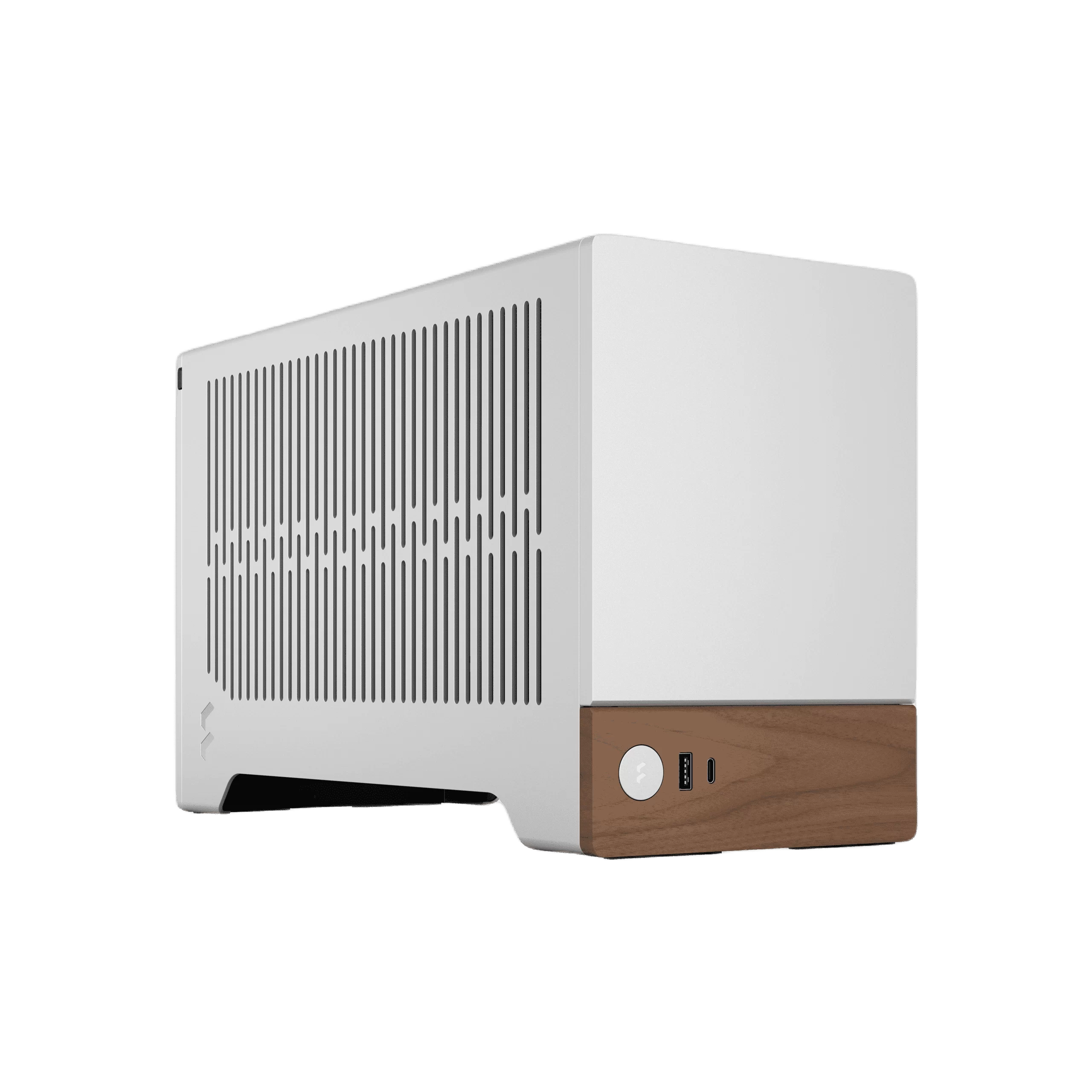 Fractal Design Terra Silver - ITX, GPU up to 322 mm in length, 10.4 L, 8 mm-thick aluminum front 1 Fractal Design Terra Silver - ITX, GPU up to 322 mm in length, 10.4 L, 8 mm-thick aluminum front