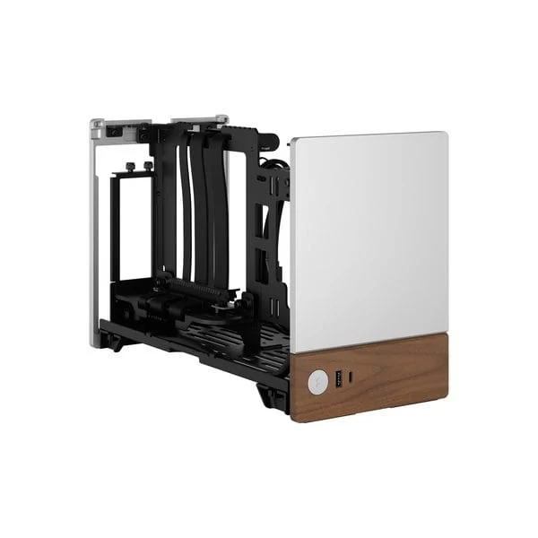 Fractal Design Terra Silver - ITX, GPU up to 322 mm in length, 10.4 L, 8 mm-thick aluminum front 8 Fractal Design Terra Silver - ITX, GPU up to 322 mm in length, 10.4 L, 8 mm-thick aluminum front - Ảnh 8