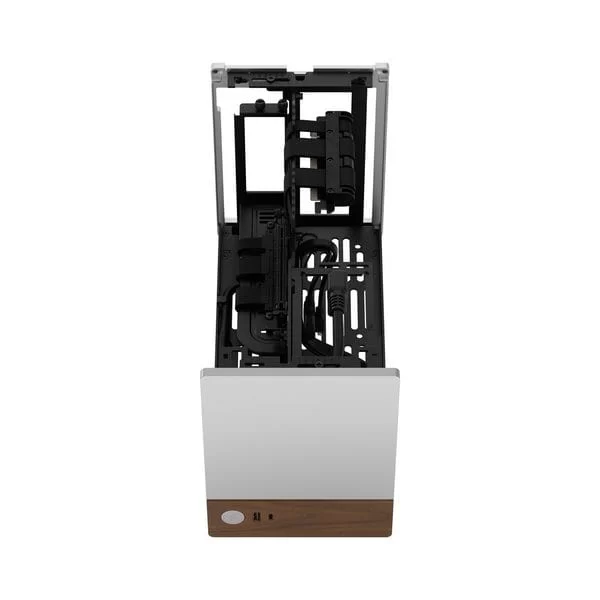 Fractal Design Terra Silver - ITX, GPU up to 322 mm in length, 10.4 L, 8 mm-thick aluminum front 7 Fractal Design Terra Silver - ITX, GPU up to 322 mm in length, 10.4 L, 8 mm-thick aluminum front - Ảnh 7