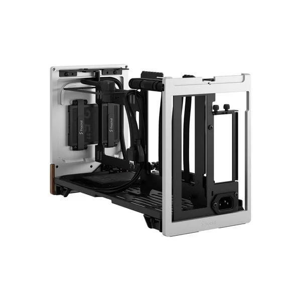 Fractal Design Terra Silver - ITX, GPU up to 322 mm in length, 10.4 L, 8 mm-thick aluminum front 4 Fractal Design Terra Silver - ITX, GPU up to 322 mm in length, 10.4 L, 8 mm-thick aluminum front - Ảnh 4