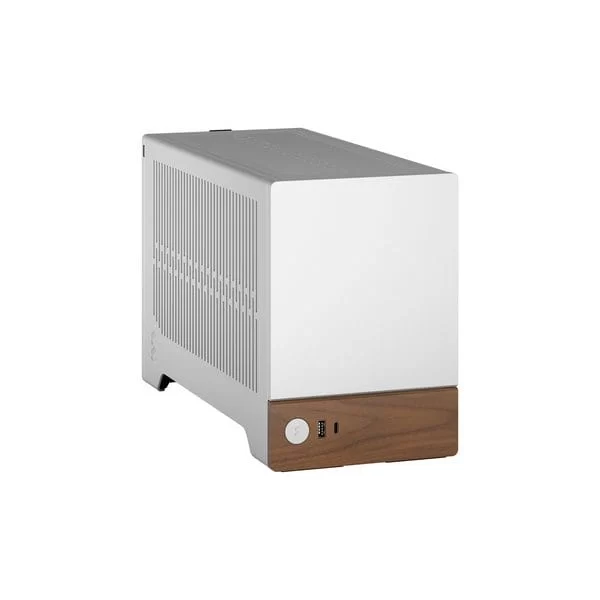 Fractal Design Terra Silver - ITX, GPU up to 322 mm in length, 10.4 L, 8 mm-thick aluminum front 3 Fractal Design Terra Silver - ITX, GPU up to 322 mm in length, 10.4 L, 8 mm-thick aluminum front - Ảnh 3