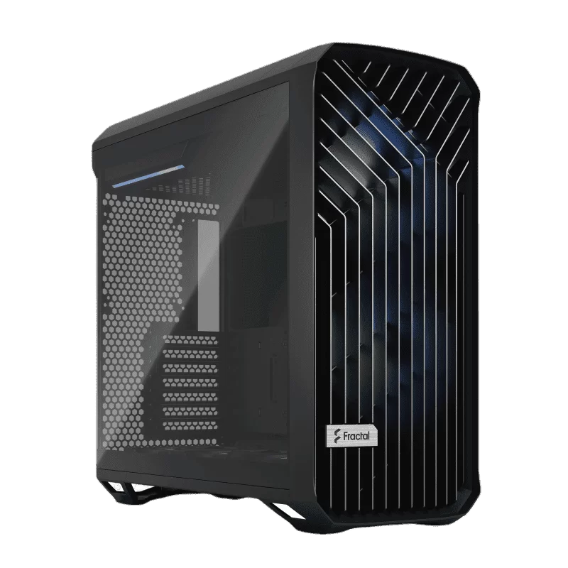 Fractal Design Torrent Black RGB TG Light Tint - Tempered Glass Window High-Airflow PC Gaming Case