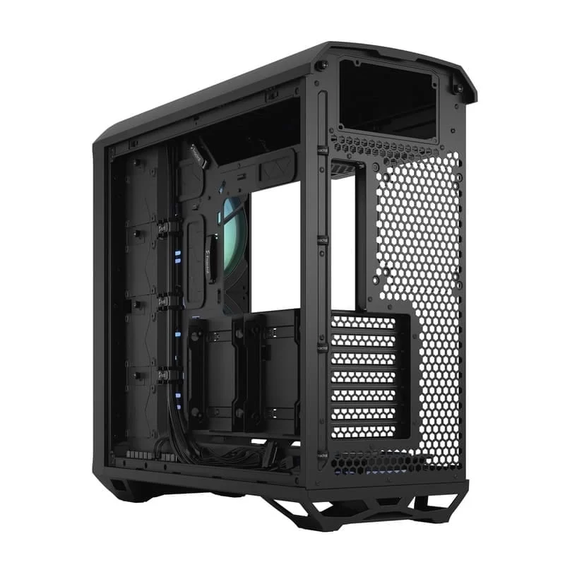 Fractal Design Torrent Black RGB TG Light Tint - Tempered Glass Window High-Airflow PC Gaming Case 12 Fractal Design Torrent Black RGB TG Light Tint - Tempered Glass Window High-Airflow PC Gaming Case - Ảnh 12