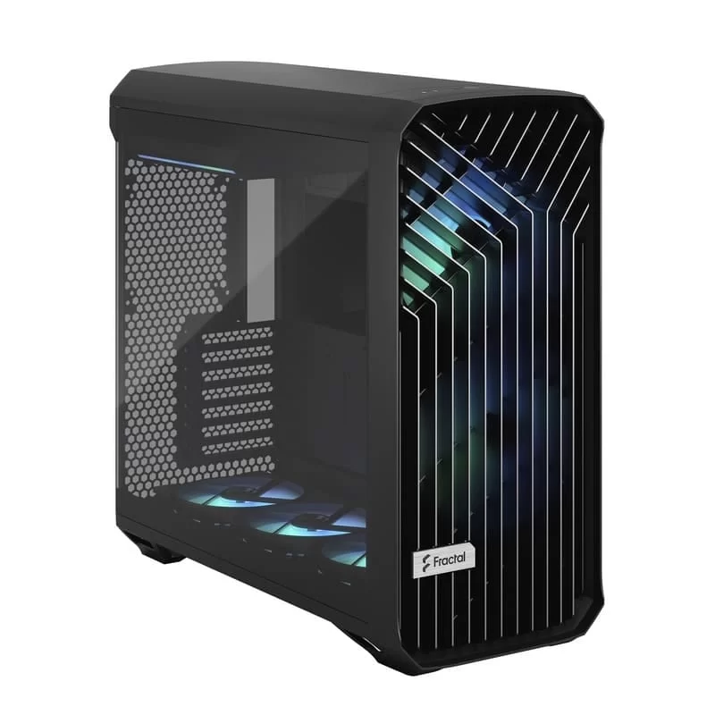 Fractal Design Torrent Black RGB TG Light Tint - Tempered Glass Window High-Airflow PC Gaming Case 9 Fractal Design Torrent Black RGB TG Light Tint - Tempered Glass Window High-Airflow PC Gaming Case - Ảnh 9
