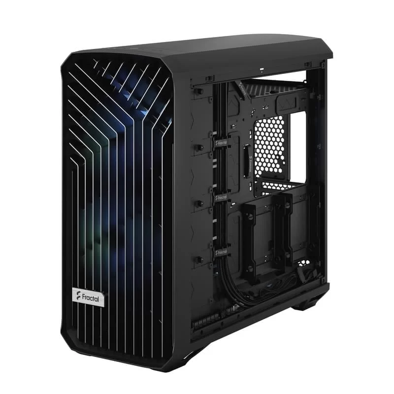 Fractal Design Torrent Black RGB TG Light Tint - Tempered Glass Window High-Airflow PC Gaming Case 6 Fractal Design Torrent Black RGB TG Light Tint - Tempered Glass Window High-Airflow PC Gaming Case - Ảnh 6
