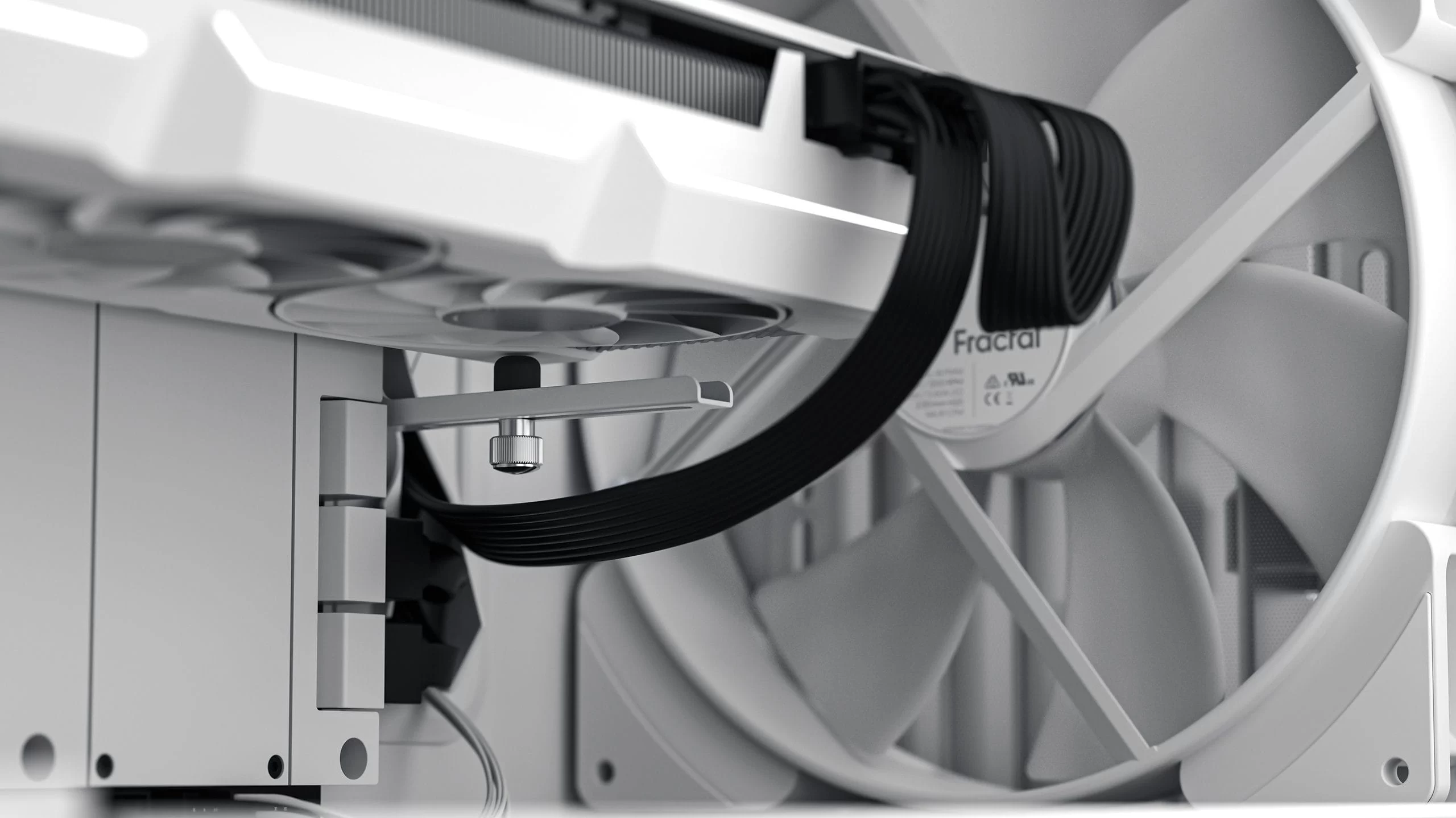 Torrent Compact White RGB GPU Support