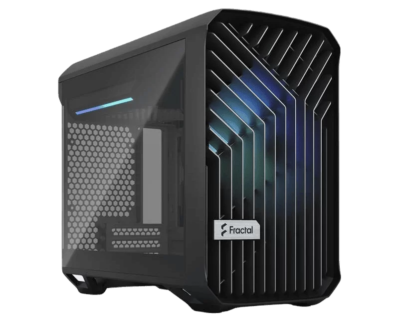 Torrent Nano Black RGB TGL 1 Left Front feature
