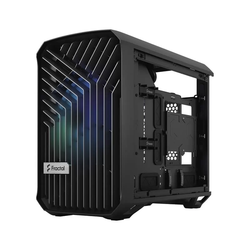 Fractal Design Torrent Nano RGB Black TG Light Tint mITX Airflow Mini Tower PC Gaming Case - Dark Tint Tempered Glass Side Panels 16 Fractal Design Torrent Nano RGB Black TG Light Tint mITX Airflow Mini Tower PC Gaming Case - Dark Tint Tempered Glass Side Panels - Ảnh 16