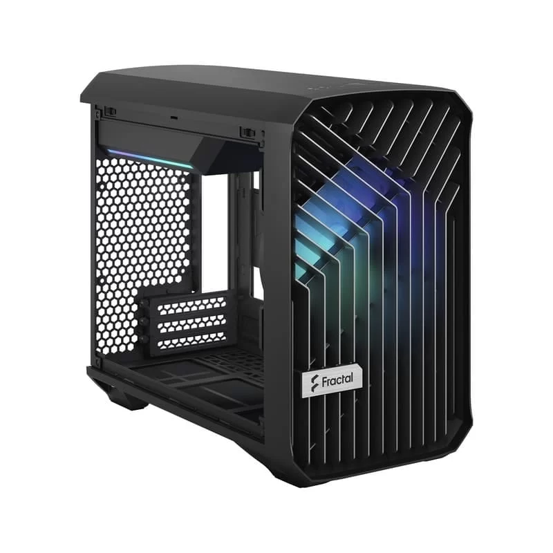 Fractal Design Torrent Nano RGB Black TG Light Tint mITX Airflow Mini Tower PC Gaming Case - Dark Tint Tempered Glass Side Panels 18 Fractal Design Torrent Nano RGB Black TG Light Tint mITX Airflow Mini Tower PC Gaming Case - Dark Tint Tempered Glass Side Panels - Ảnh 18