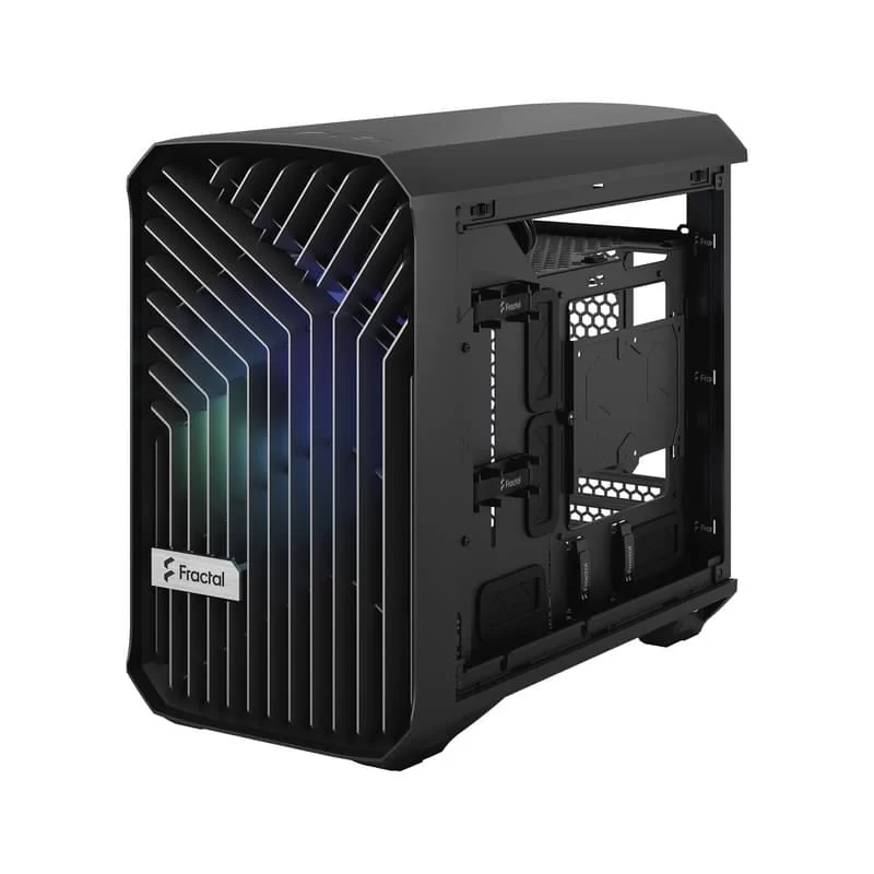 Fractal Design Torrent Nano RGB Black TG Light Tint mITX Airflow Mini Tower PC Gaming Case - Dark Tint Tempered Glass Side Panels 20 Fractal Design Torrent Nano RGB Black TG Light Tint mITX Airflow Mini Tower PC Gaming Case - Dark Tint Tempered Glass Side Panels - Ảnh 20