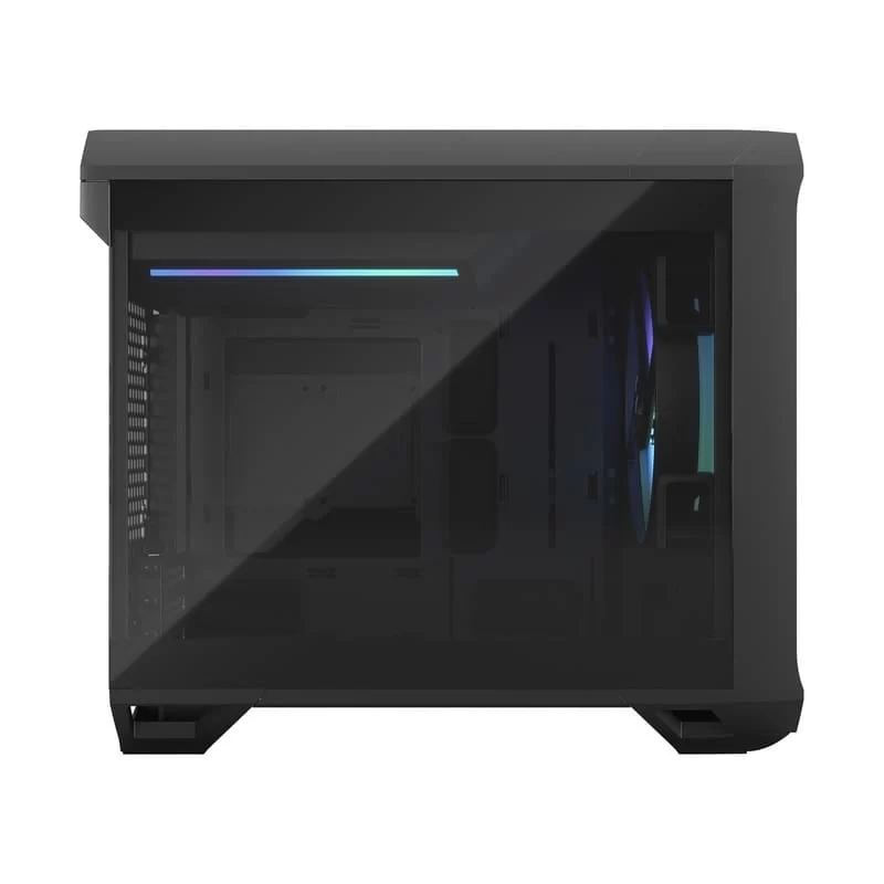 Fractal Design Torrent Nano RGB Black TG Light Tint mITX Airflow Mini Tower PC Gaming Case - Dark Tint Tempered Glass Side Panels 3 Fractal Design Torrent Nano RGB Black TG Light Tint mITX Airflow Mini Tower PC Gaming Case - Dark Tint Tempered Glass Side Panels - Ảnh 3