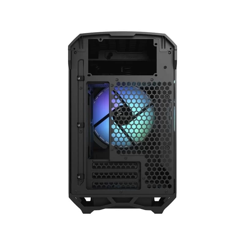 Fractal Design Torrent Nano RGB Black TG Light Tint mITX Airflow Mini Tower PC Gaming Case - Dark Tint Tempered Glass Side Panels 5 Fractal Design Torrent Nano RGB Black TG Light Tint mITX Airflow Mini Tower PC Gaming Case - Dark Tint Tempered Glass Side Panels - Ảnh 5