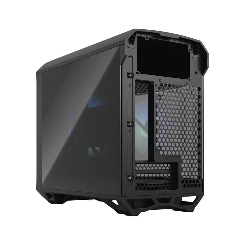 Fractal Design Torrent Nano RGB Black TG Light Tint mITX Airflow Mini Tower PC Gaming Case - Dark Tint Tempered Glass Side Panels 6 Fractal Design Torrent Nano RGB Black TG Light Tint mITX Airflow Mini Tower PC Gaming Case - Dark Tint Tempered Glass Side Panels - Ảnh 6
