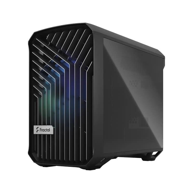 Fractal Design Torrent Nano RGB Black TG Light Tint mITX Airflow Mini Tower PC Gaming Case - Dark Tint Tempered Glass Side Panels 8 Fractal Design Torrent Nano RGB Black TG Light Tint mITX Airflow Mini Tower PC Gaming Case - Dark Tint Tempered Glass Side Panels - Ảnh 8