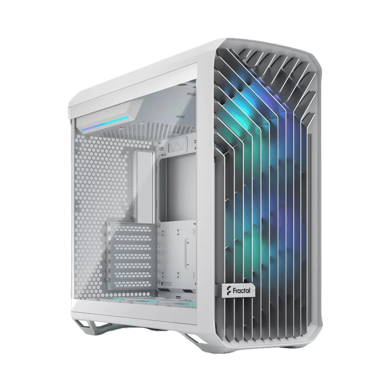 Fractal Design Torrent RGB White TG Clear Tint - Tempered Glass Window High-Airflow PC Gaming Case 1 Fractal Design Torrent RGB White TG Clear Tint - Tempered Glass Window High-Airflow PC Gaming Case