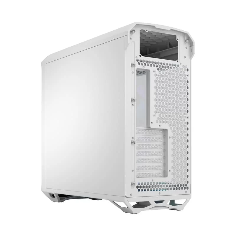 Fractal Design Torrent RGB White TG Clear Tint - Tempered Glass Window High-Airflow PC Gaming Case 8 Fractal Design Torrent RGB White TG Clear Tint - Tempered Glass Window High-Airflow PC Gaming Case - Ảnh 8