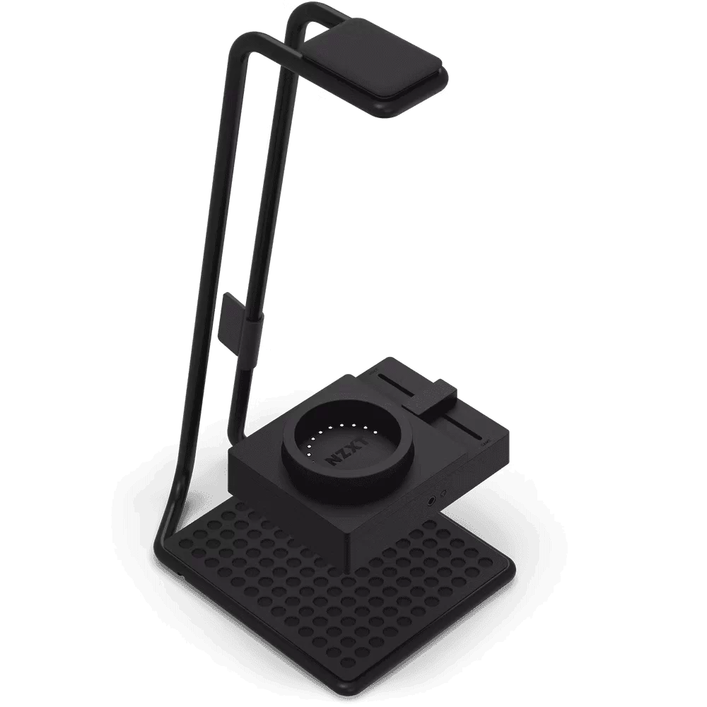 NZXT SwitchMix PC Gaming Headset Stand with Mixer (AP-USMSM-B1) - Black, Seamless Switching Between Headset & Speaker Audio, Studio-Grade Mixer, 24-bit / 96 kHz DAC, DTS 7.1 1 NZXT SwitchMix PC Gaming Headset Stand with Mixer (AP-USMSM-B1) - Black, Seamless Switching Between Headset & Speaker Audio, Studio-Grade Mixer, 24-bit / 96 kHz DAC, DTS 7.1
