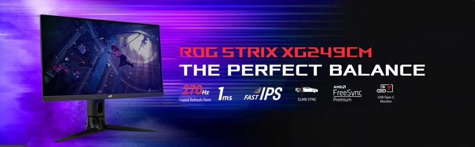 ASUS ROG STRIX XG249CM page pc 1