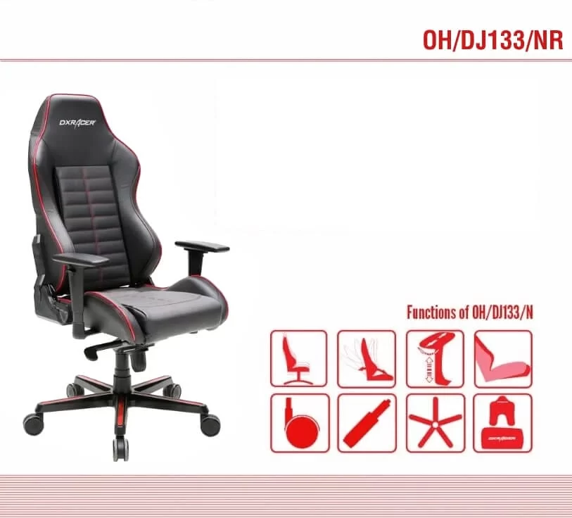 DXRACER Drifting Series OHDJ133NR page pc 2 1