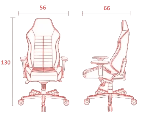DXRACER Drifting Series OHDJ133NR page pc spec 2