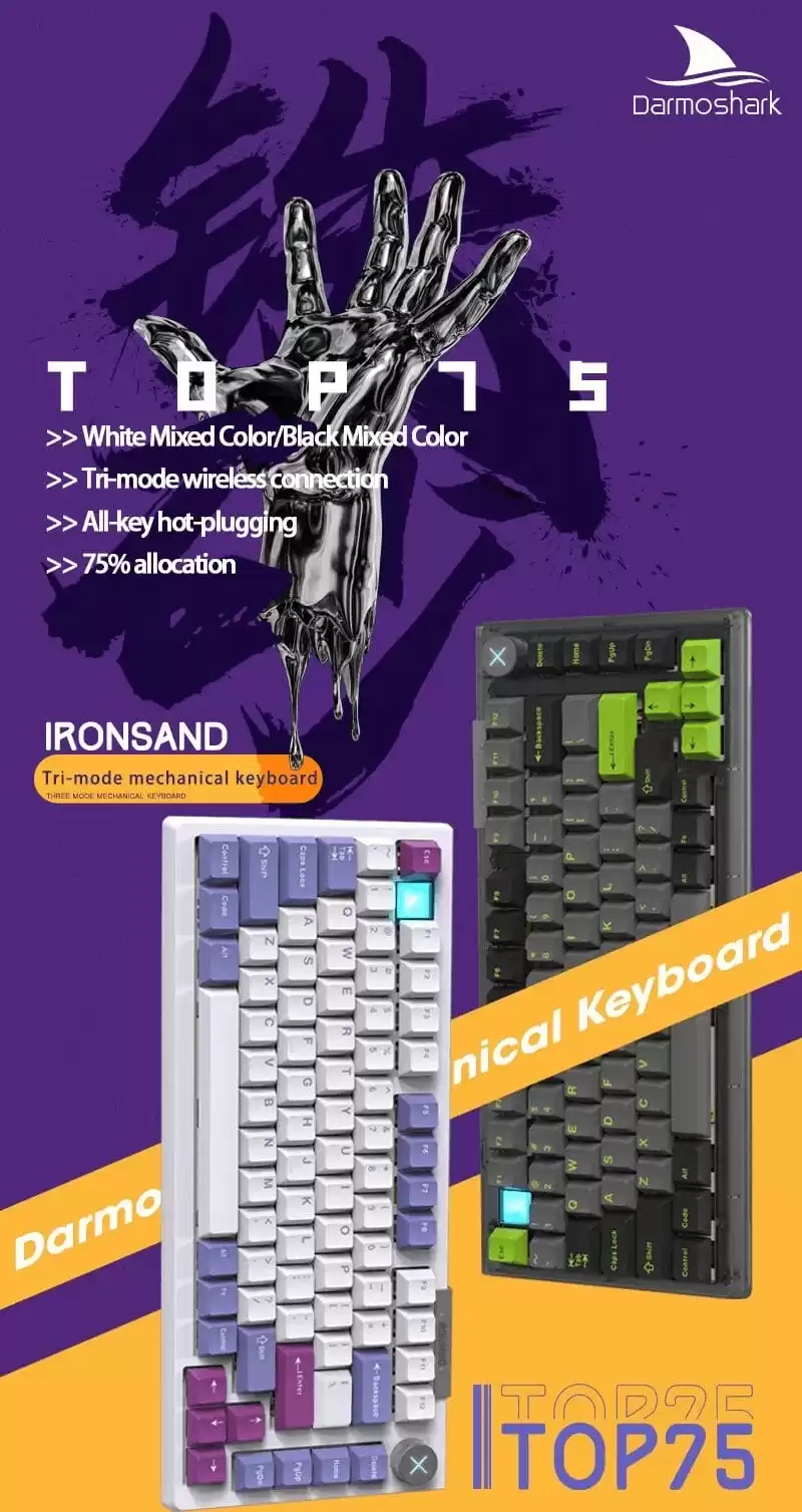 Darmoshark TOP75 wireless Page pc 1